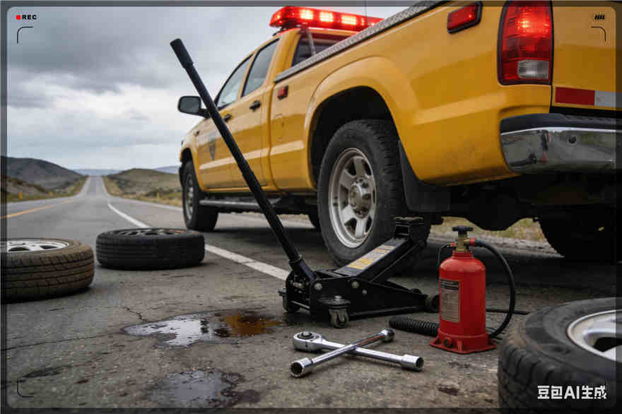 朝阳县爆胎道路救援-汽车换轮胎